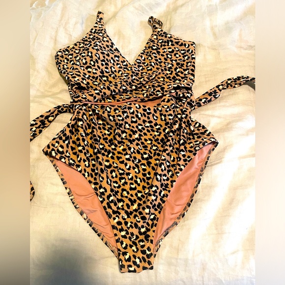 Aerie Wrap One Piece Swimsuit- Long - Picture 1 of 3